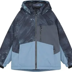 COLOR KIDS Color Kids Kinder Skijacke Colorblock, Größe 140 in Grau Grau