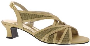 Easy Street Tristen - Womens 8 Gold Sandal Medium