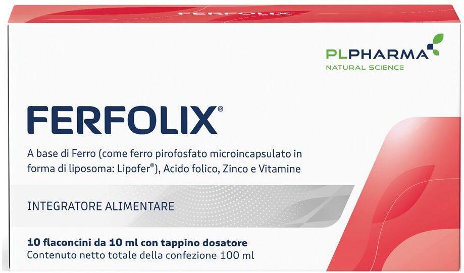PL PHARMA Srl FERFOLIX, 10 Flaconcini