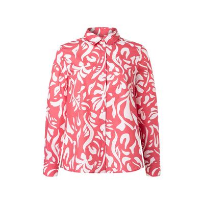 Langarmbluse MAERZ MUENCHEN "Maerz Muenchen 825401 Langarmbluse Damen Bekleidung", Damen, Gr. 36, rosa (pink), 100% Baumwolle, Blusen