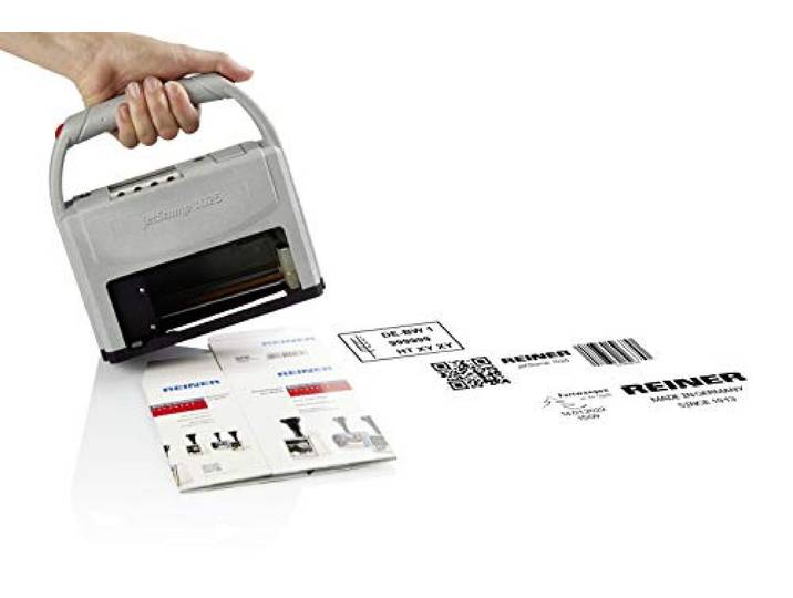 REINER jetStamp 1025 - MP - mobiele grafisch compatibele inkjetprinter, markeringsapparaat en elektrische stempel