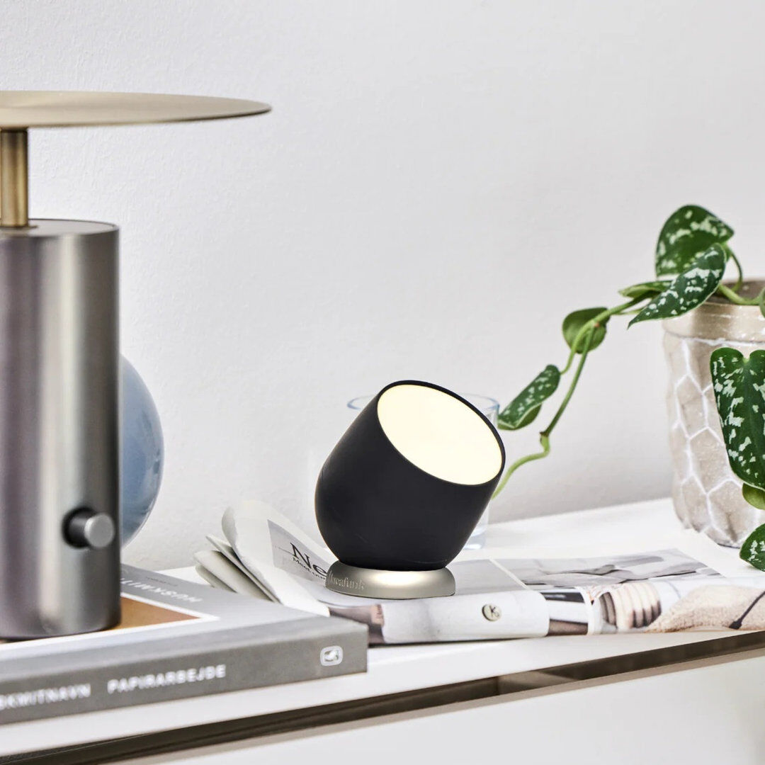 Kreafunk Desk Lamp Black 10.7cm H X 9.6cm W X 9.6cm D
