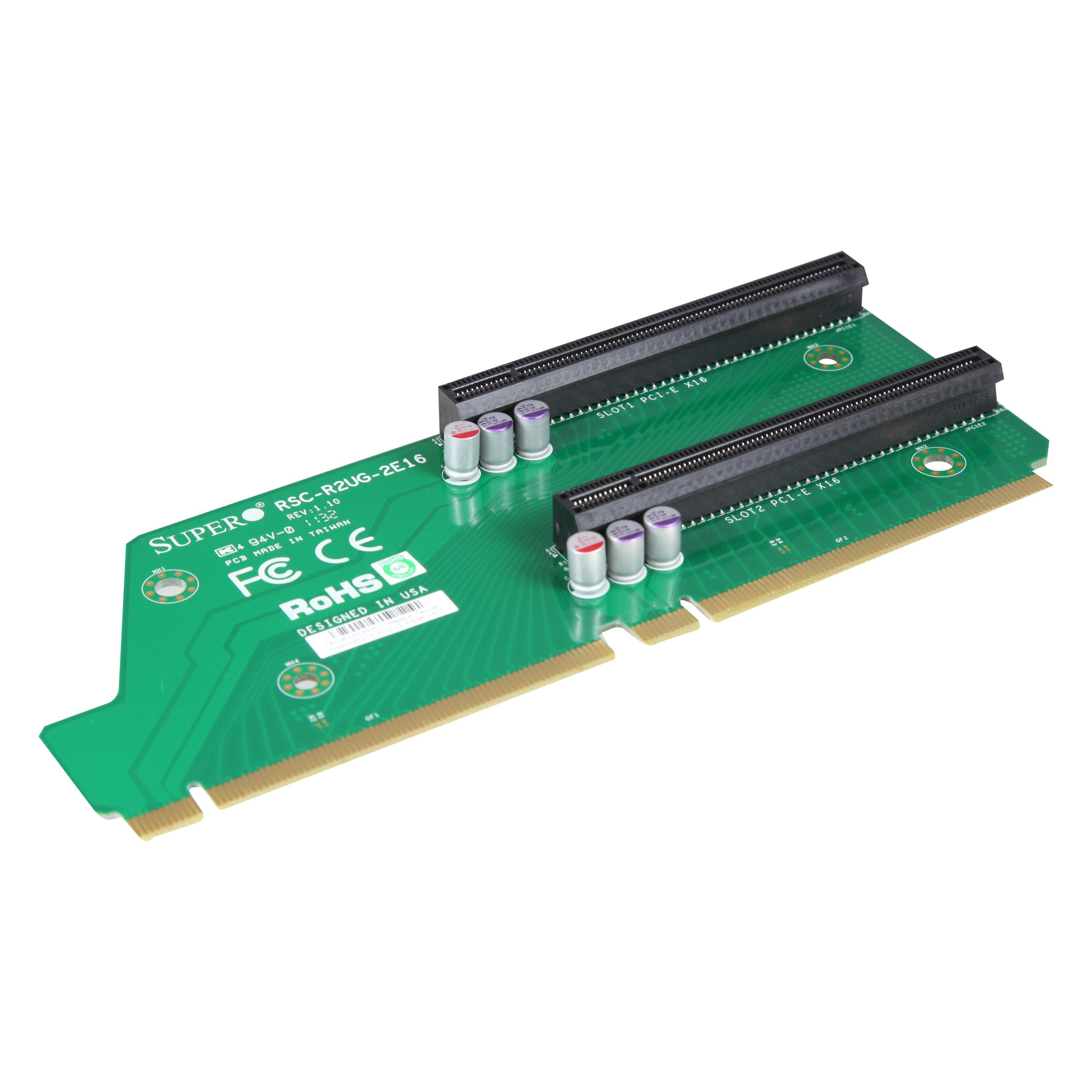 Supermicro RSC R2UG-2E16 - Riser Card - für SC732 (RSC-R2UG-2E16)