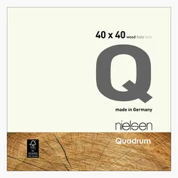 Nielsen Holz-Bilderrahmen Quadrum  Weiß / 40 x 40