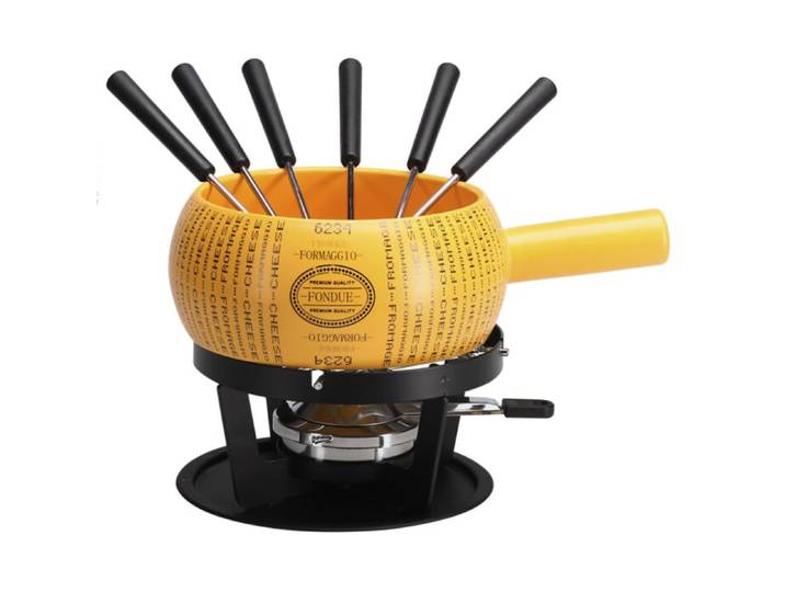 Nouvel Käsefondue–Set Parmino 9–teilig