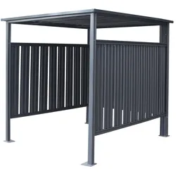 Tchibo - Fahrradunterstand - 180x200x210cm - anthrazit -