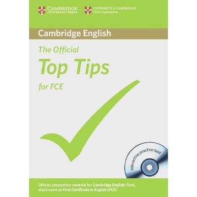The Official Top Tips for FCE, Taschenbuch von Cambridge ESOL, Klett Sprachen GmbH, 978-3-12-539029-4