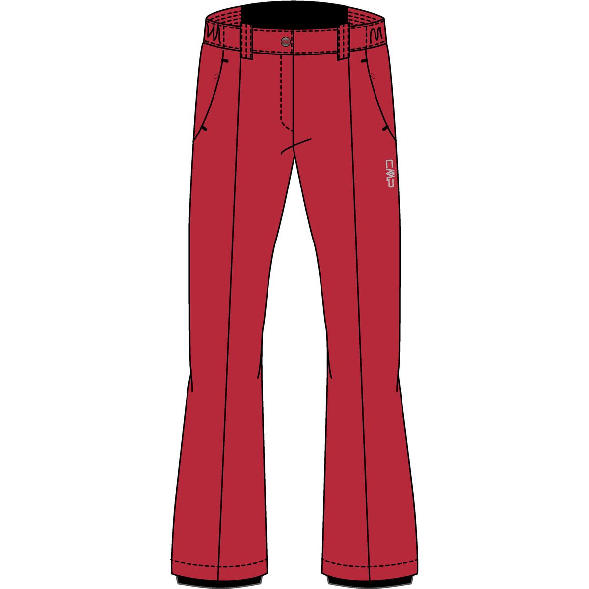 CMP Woman Ski Ski Pant poppyseed (C453) 34 3W20636-C453-34