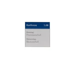 RIO Türschild, Format: 180x180 mm