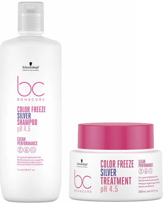 Schwarzkopf Professional BC Bonacure Color Freeze Silver 1000ml DUO