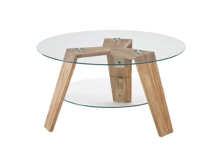 Klubtisch Lublin, Johann Jakob, GlasGlas/Holz