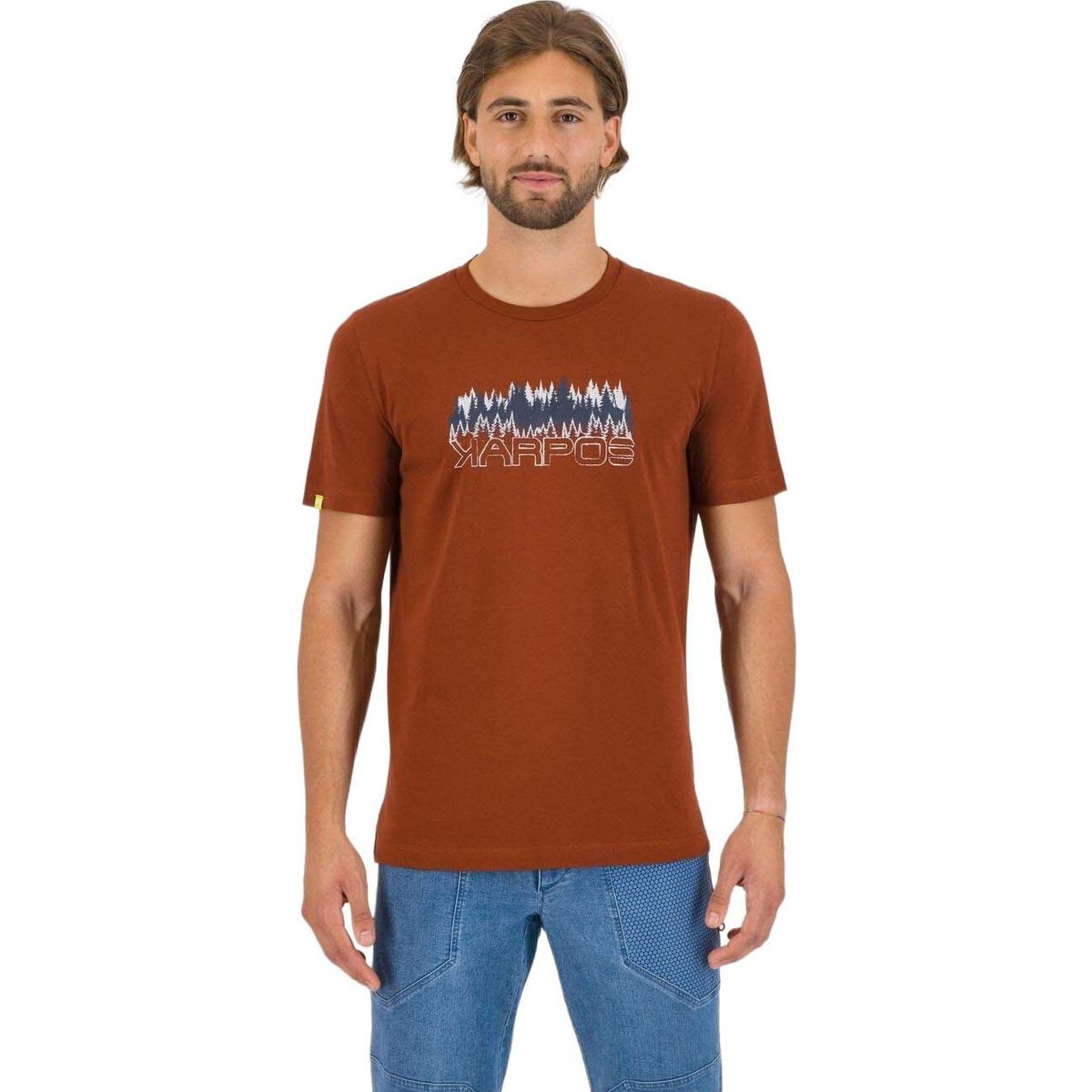 Karpos Bosco T-shirt mahogany (227) S 2531093-227-S