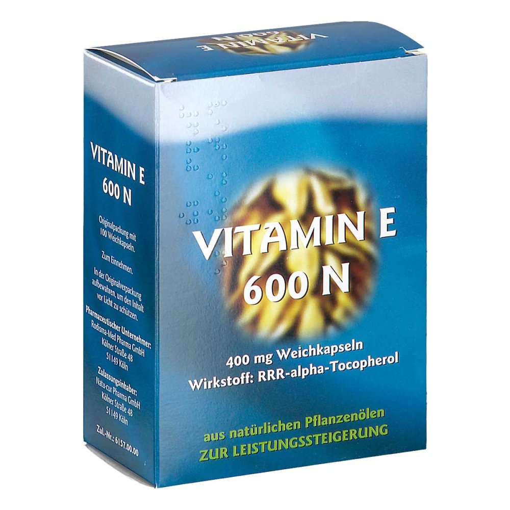 Rodisma-Med Pharma GmbH Vitamin E 600 N Weichkapseln 14373615