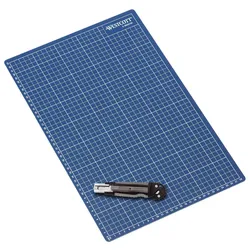 WESTCOTT Schneidematte 45,0 x 30,0 cm blau