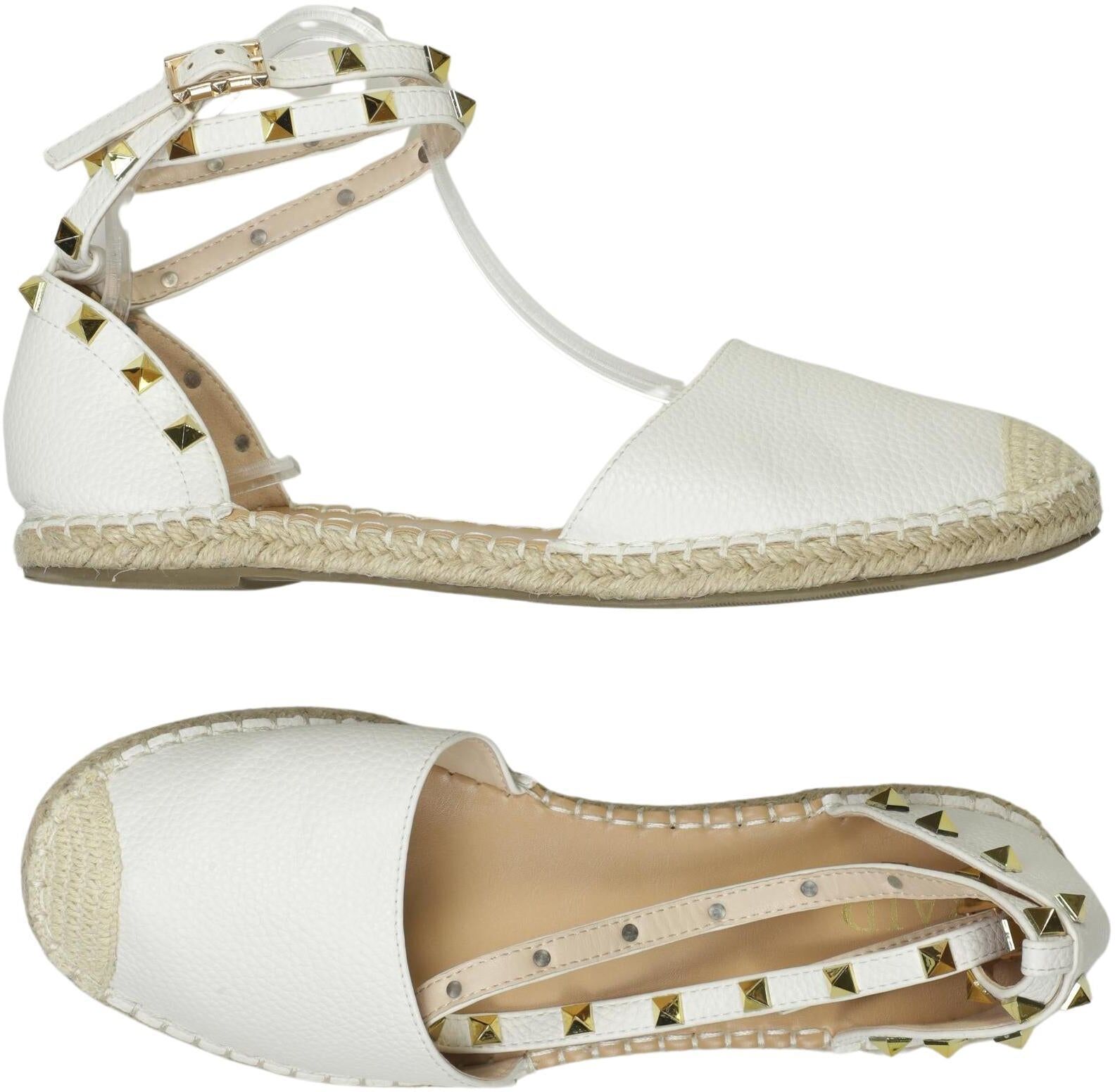 Raid Damen Ballerina, Weiß, Gr. EU 39 (UK 6), Kunstleder - Second Hand