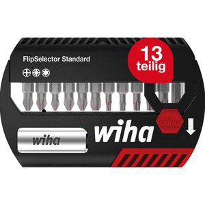 Wiha Bitset FlipSelector, 39060, 7947-904, 13-teilig, Kreuzschlitz, Torx