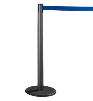 RS-GUIDESYSTEMS® Gurtpfosten GLA 28, anthrazit, Gurt blau