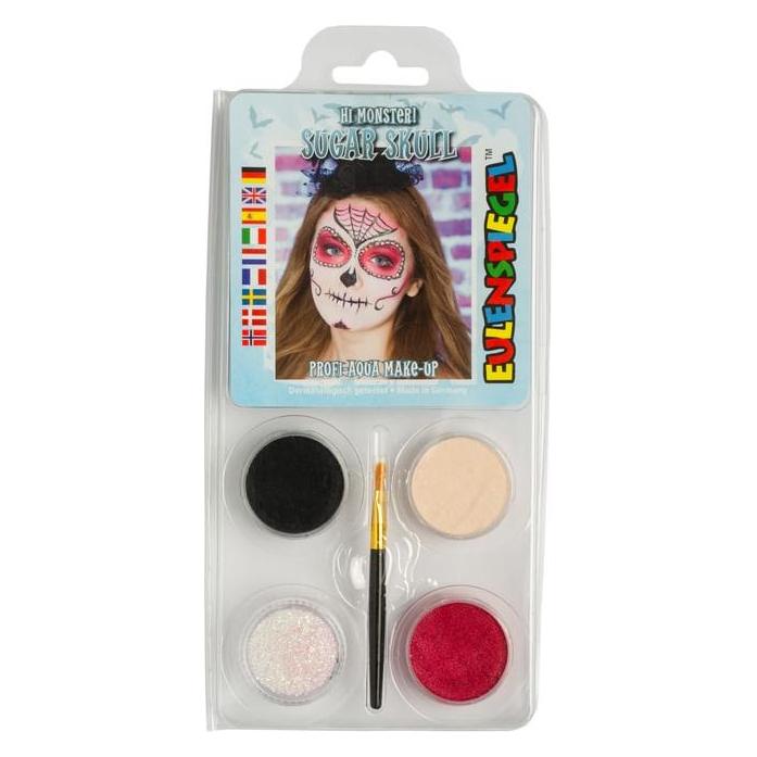 Eulenspiegel Motiv-Set: Tag der Toten Totenkopf (204757)