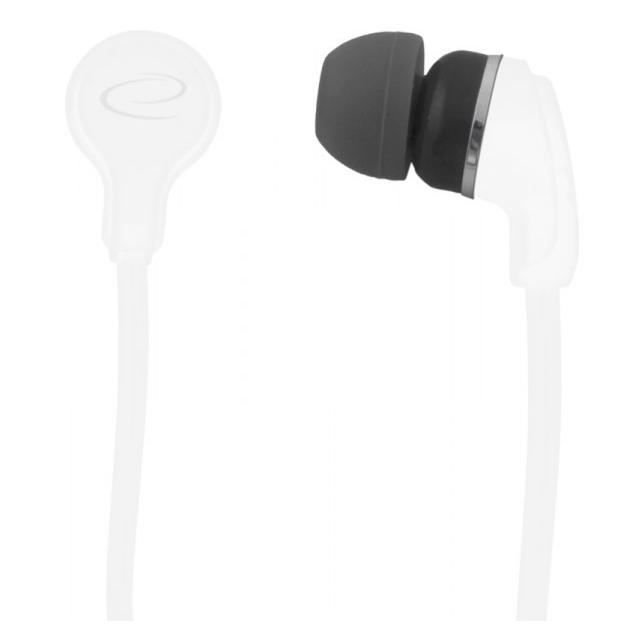 Esperanza EH147W Kopfhörer Headset Kabelgebunden im Ohr Musik Weiss (NC, Kabelgebunden) (EH147W)