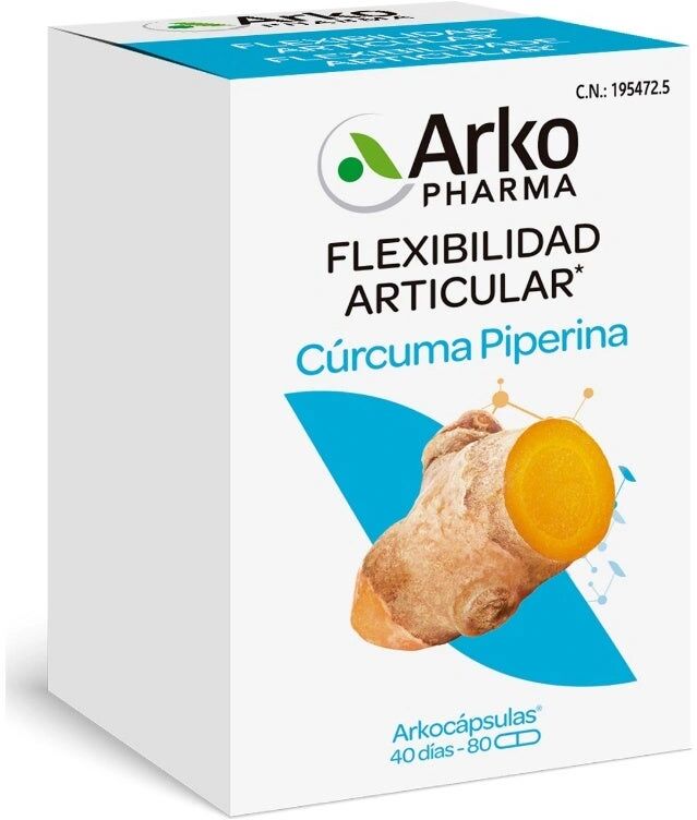 Arkocápsulas Cúrcuma 80 Cápsulas
