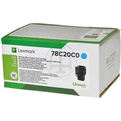 Lexmark, Toner, 78C20C0 (C)