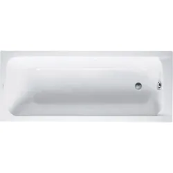 Duravit D-Code Badewanne, 1700x700mm, Rechteckig, Einbauversion, 110 Liter, 1 Rückenschräge, weiß, 700098000000000