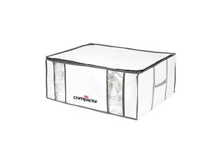 Compactor - Vakuumbeutel Größe XXL sehr großes Volumen - Kompression mit Staubsauger für Bettdecken, Kissen, Kleidung - Luftdichter Beutel für Schrank, Ankleidezimmer und platzsparende Aufbewahrung