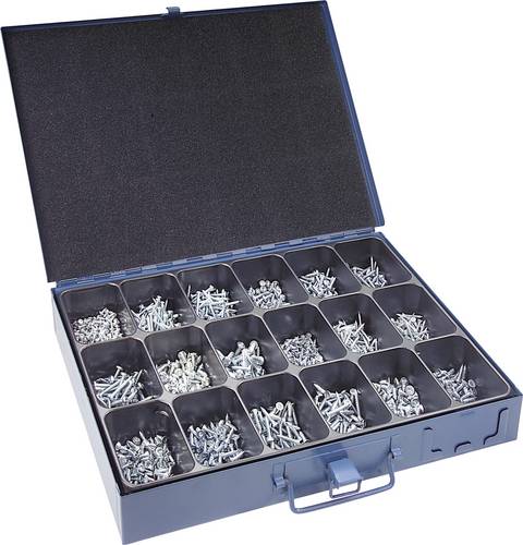 839636 Blechschrauben-Sortiment 1675 Teile
