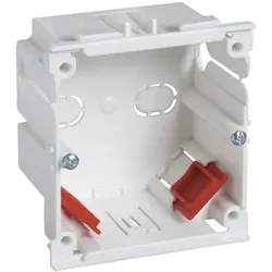Schneider Electric 5586150 Geräteeinbaudose 1-fach inkl. 2 Zugentl. c/c60mm, F80-Frontöffnung VKE=10 MIB-A1  - 10 Stück