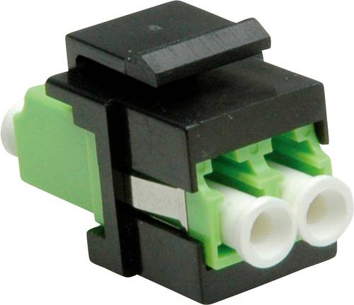 Roline 21.17.0060 LWL-Adapter Schwarz, Grün
