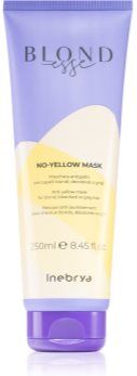 Inebrya BLONDesse No-Yellow Mask máscara para cabelo neutraliza tons amarelados 250 ml. BLONDesse No-Yellow Mask