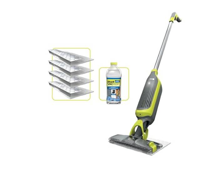 Shark VacMop Akku-Staubsauger & Wischer mit Sprühfunktion für Hartböden