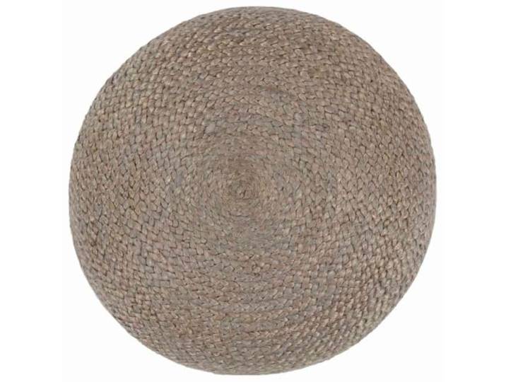 smnyxs Sitzsack, handgefertigt, Hellgrau, 45 x 30 cm, aus Jute Jute geflochten EPS-Schaum Fußstütze Hellgrau 45x30 cm Wohnzimmer Schlafzimmer Gemütliche Atmosphäre