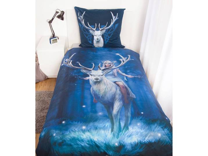 Parure de lit Anne Stokes Cerf Bleu