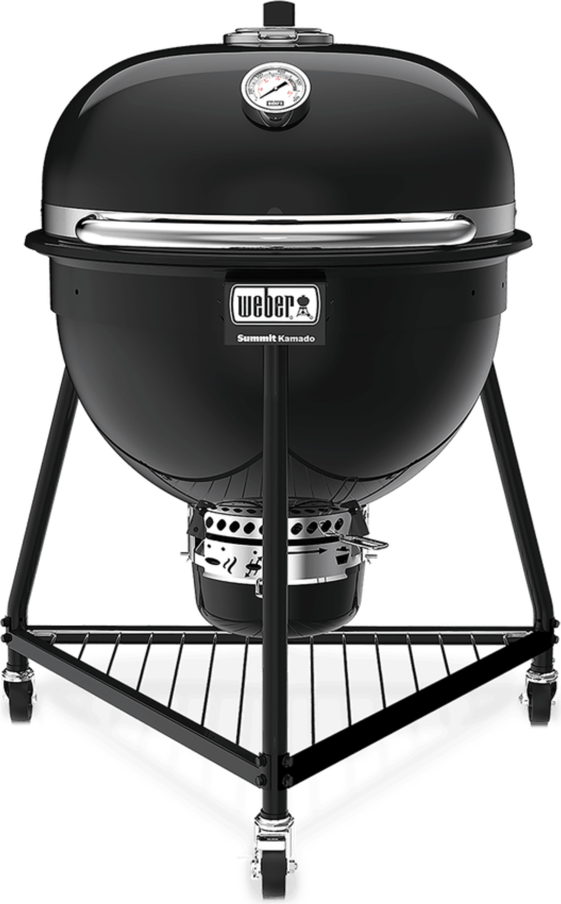 Weber Kamado E6, Kamado Grill/Grill, Holzkohle, 1 Zone(n), 61 cm, Kessel, Feuerrost