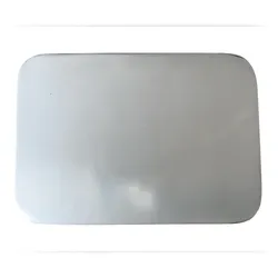 Wiedemann Kerzen Teller Edelstahl poliert 13,5x10 cm