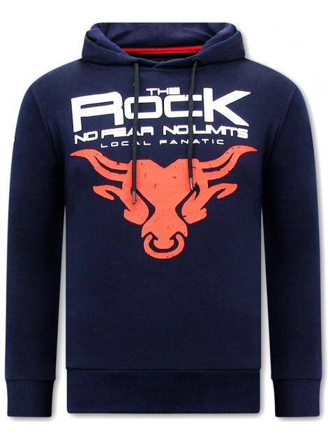 Local Fanatic Hoodie print the rock