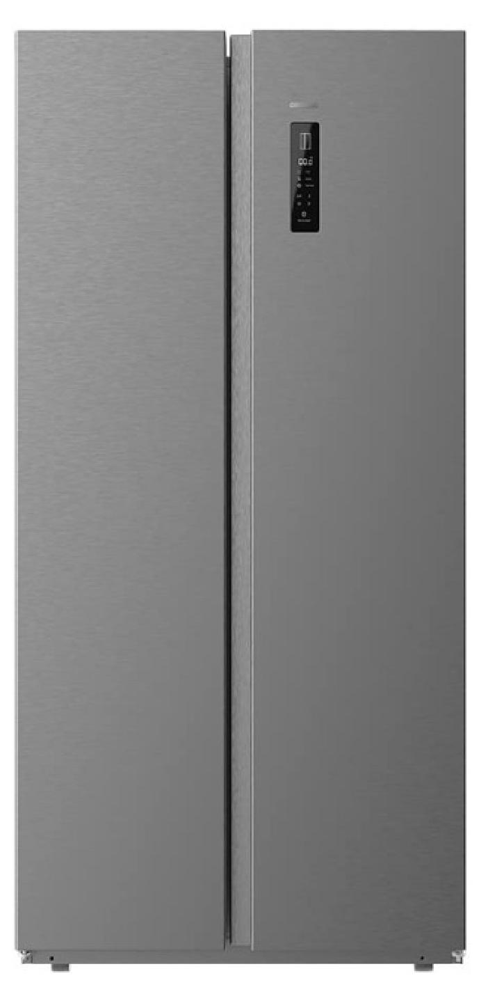 Cecotec Bolero CoolMarket SBS 430 Dark E, Freistehend, Amerikanische Tür, Silber, 2 Tür(en), Berührung, An Tür
