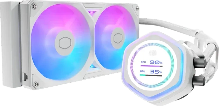Cooler Master MasterLiquid Atmos II LCD 240 White
