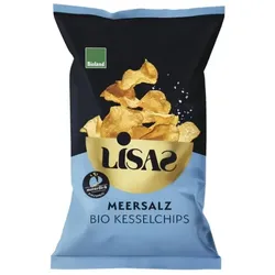 Lisas Chips Kesselchips Meersalz bio