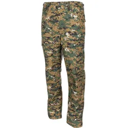 Mfh, Herren, Outdoorhose, US Kampfhose, BDU, Rip Stop, digital woodland, Mehrfarbig