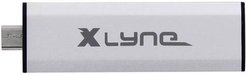 Xlyne "OTG" USB-Zusatzspeicher Smartphone/Tablet Silber 32GB USB-A (USB 3.2 Gen 1), Micro-USB B (USB 2.0)