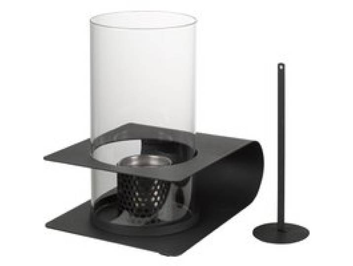 TEPRO Feu de table, avec pare-vent (verre rond)
