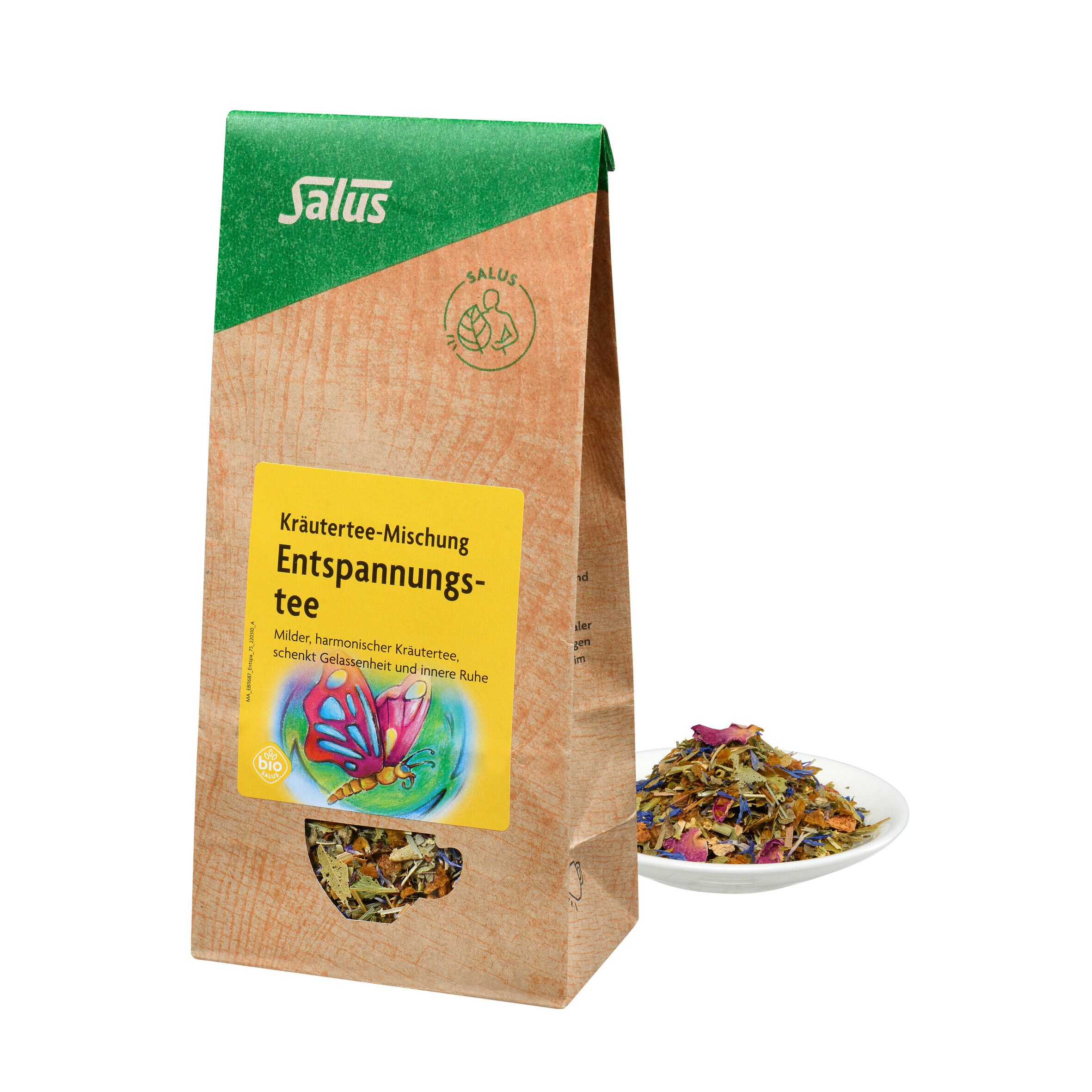Entspannungs T Kraeu Salus Bio 75 g Tee