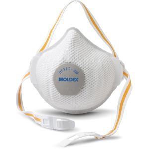 Moldex Atemschutzmaske Air Plus ProValve 3408, FFP3 R D, wiederverwendbar, mit Ventil, 5 Stück