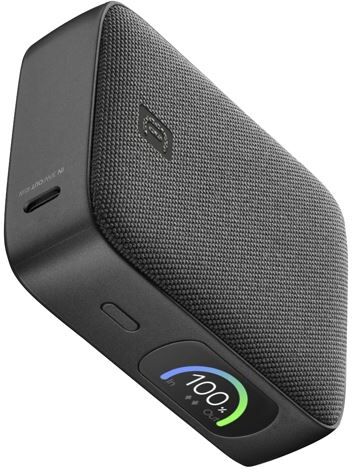 Cellular line Powerbank Cellularline com Ecrã TFT 10000 mAh - Preto
