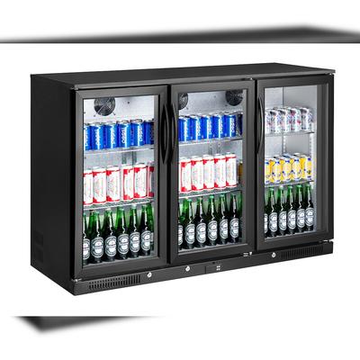 Skyrainbow Flaschenkühler, Inhalt 300 Liter, 3 Flügeltüren