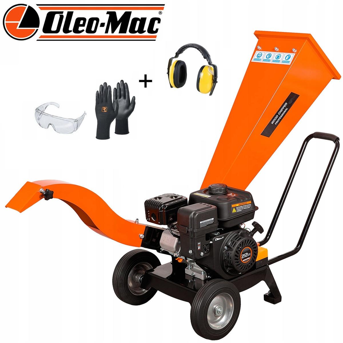 OLEO MAC OM-LINE RDR60: Benzinbetriebener Häckseler für Äste, 6 cm Durchmesser / 7 PS. OO-OTHRDR60 - Offizieller Distributor - Autorisierter Händler von OLEO-MAC