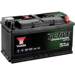 YUASA 12V 95Ah/850A Batterie 353x175x190 AGM (12 V)