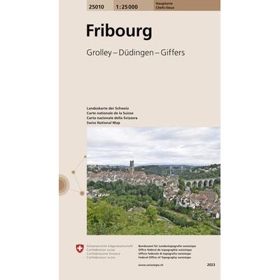 25010 Fribourg, Sonstige von , Swisstopo, 978-3-302-25010-6